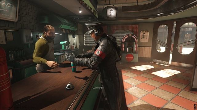 Wolfenstein II: The New Order - У Папы Джо