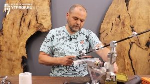 Обзор нового держателя абразива TSPROF с карбоновой направляющей.