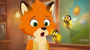 "Лиса и светлячок: прогноз со скрытым смыслом 😅"