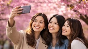 Цветущая сакура завораживает жителей и гостей Японии