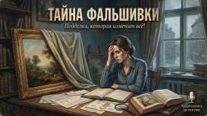 Интересный очень детектив в аудиокниге "Тайна фальшивки"