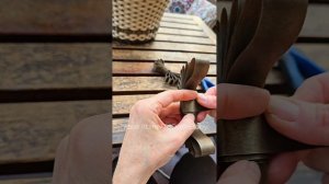 Мастер-класс "Декор для кашпо из ротанга "ЁЛКА ИЗ БАНТОВ""