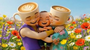 Счастливая семья Балерины Капучино.