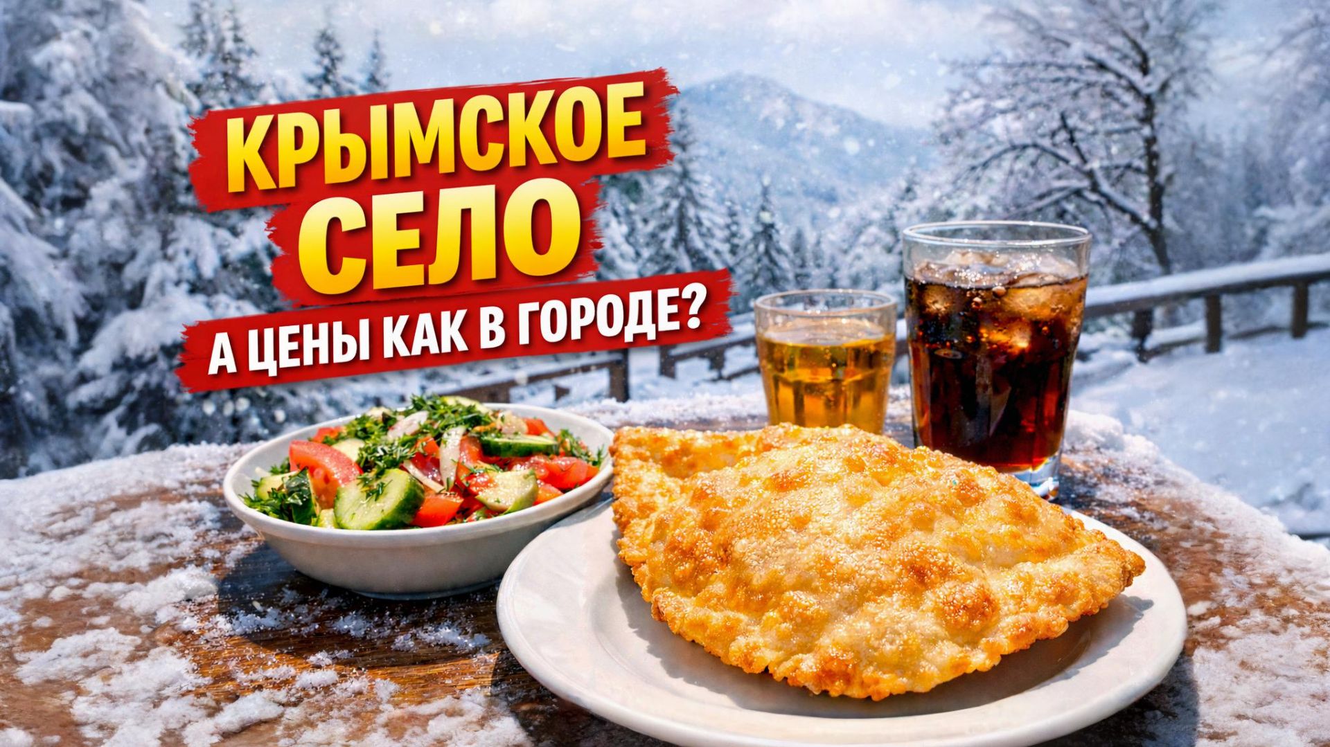 СЕЛО КРЫМА - ОРЛИНОЕ - КАФЕ, ПРИРОДА, ЗАСТРОЙКА смотреть онлайн