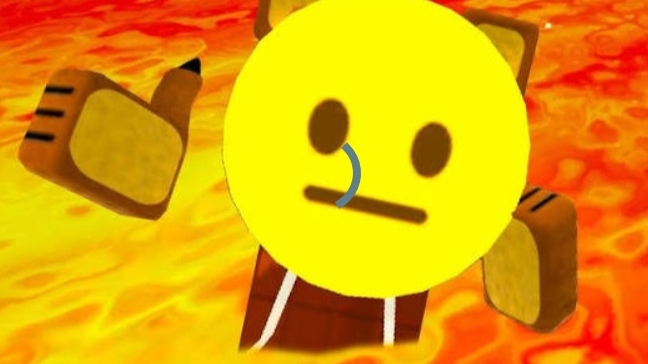 прохожу пол это лава.