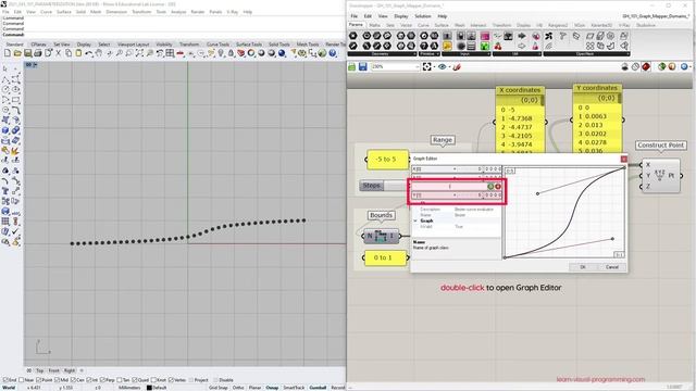 Grasshopper 101 Parameterization #03 Graph Mapper Domains смотреть онлайн