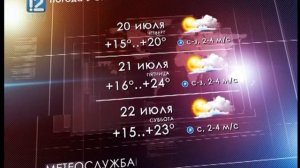 12 канал во время профилактики (19.07.17)