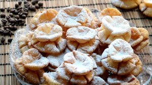 Хворост цветочки Хрустящий вкусный и красивый