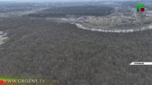 Мэр Грозного провел инспекцию территории будущего парка на Петропавловском шоссе