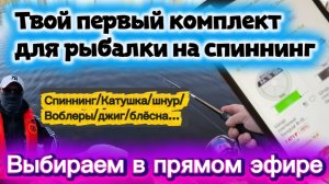 Спиннинг с ноля. Рабочий комплект. Воблеры, вертушки, силикон.