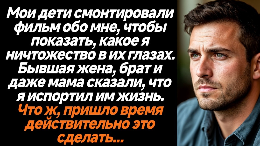 Жизненные Истории/Дети смонтировали фильм обо мне, чтобы показать, какое я ничтожество в их глазах смотреть онлайн