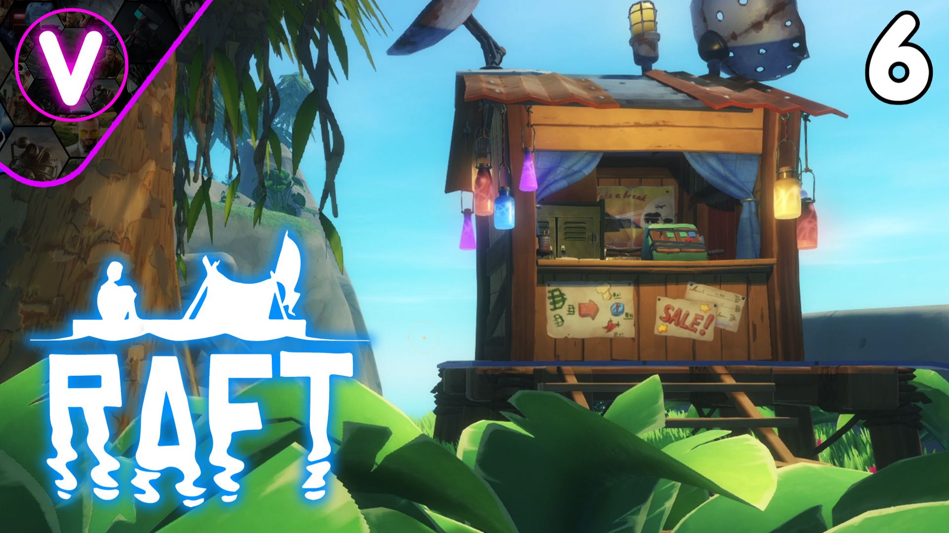 МАГАЗИН НА ОСТРОВЕ ПОСРЕДИ ОКЕАНА ➤ Raft ➤ Часть: 6