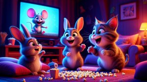 🎬 Пушистики в кино! DIY проектор для веселья