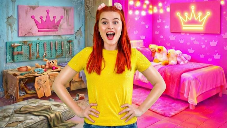 Секретная роскошная комната 🤫 $1 vs $1 000 000 смотреть онлайн