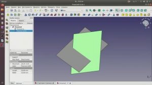 Линия пересечения плоскостей. Лёгкий FreeCAD. Самый простой способ