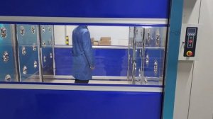 Буфер для прохода тележек перед чистым помещением ASR-3240-C