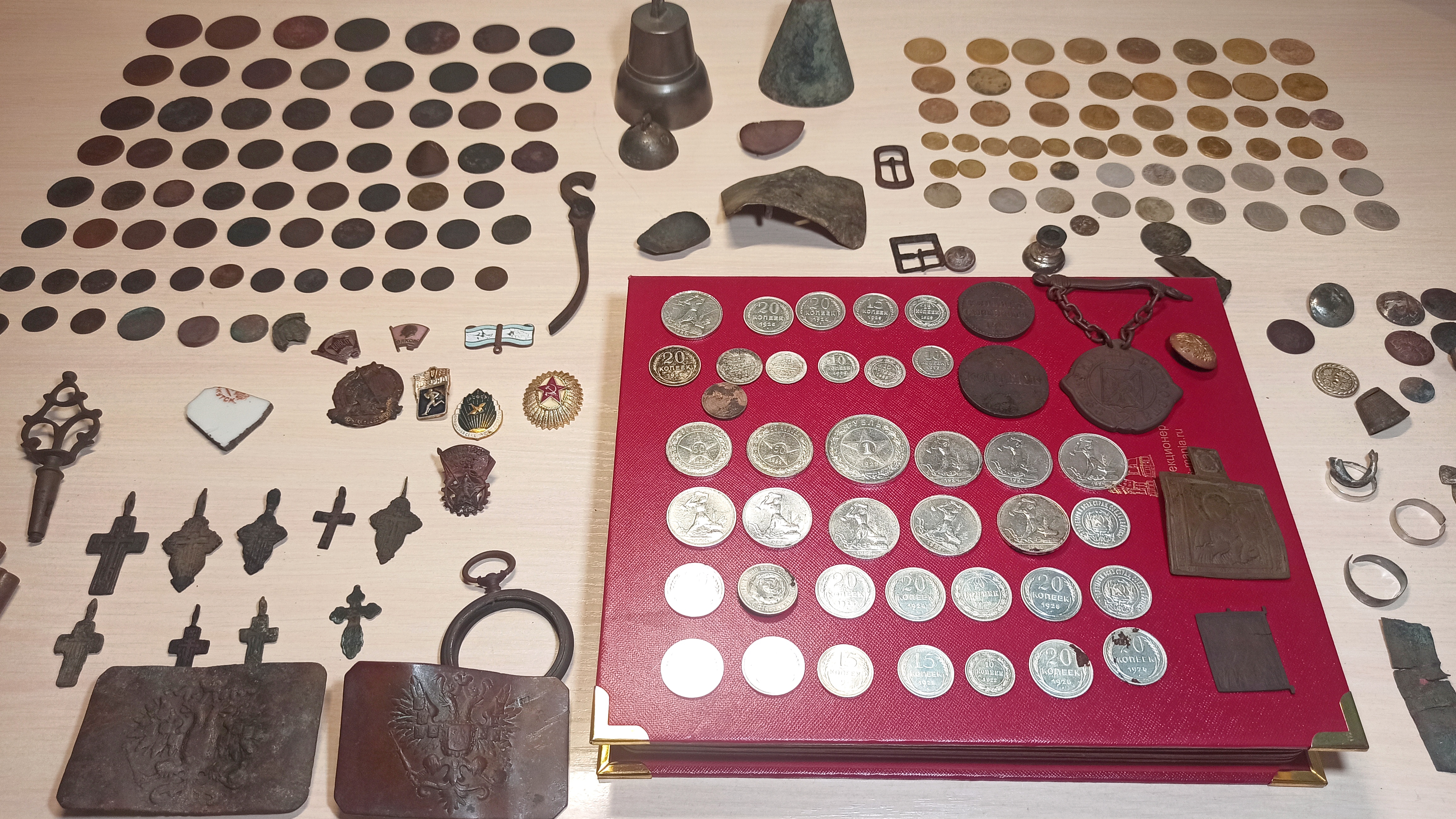 ОБЗОР НАХОДОК кладоискателя за сезон! ЧТО можно найти с металлоискателем? ОБЗОР КОЛЛЕКЦИ смотреть онлайн