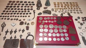 ОБЗОР НАХОДОК кладоискателя за сезон! ЧТО можно найти с металлоискателем? ОБЗОР КОЛЛЕКЦИ