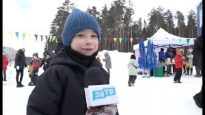 Жители улицы Ахунской попрощались с зимой на празднике двора