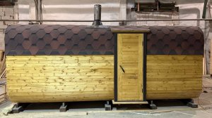 Квадро баня 5х2.2м полный видеообзор