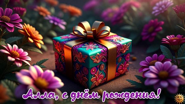 Алла с днём рождения