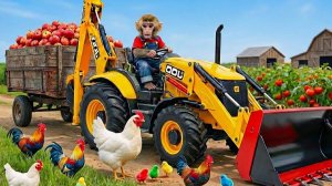 Мультики для детей и малышей про обезьянку которая собирает яблоки. Мультики про животных