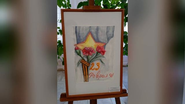 Выставка работ учащихся изобразительного отделения 