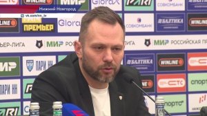 Новых игроков представил футбольный клуб «Пари НН» на встрече с журналистами