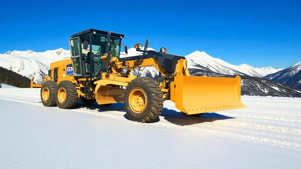 🔥видеообзор грейдера Shandong SEM 922F AWD 6*6 нож, отвал, 5-ти стоечный рыхлитель