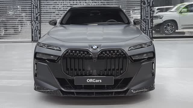 BMW 7 Series 760i 2024 - Звук, интерьер и экстерьер