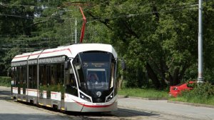 Поездка на трамвае 71-931М "Витязь-М" по маршруту №25 (обратно) - 10.06.2025. №31077