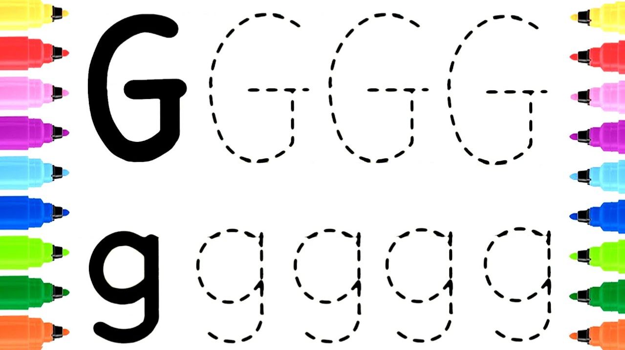 Английский алфавит для детей / Буква G