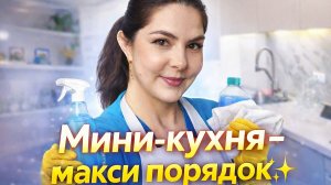 Дизайн и уборка маленькой кухни 🧽Правила моей белой кухни🤍✨Мотивация и лайфхаки 🤗