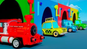 Песня Бинго - Песня Азбуки Конфетный миксер Раскрашивания машинки Детские стишки и песенки для детей