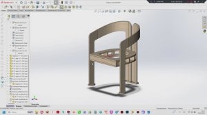 Разработка(проектирование) стула из гнутоклееной фанеры