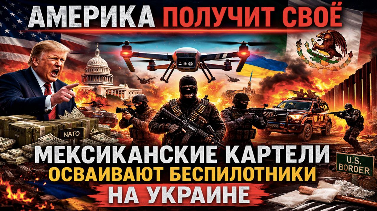 Бумеранг вернулся: Пока Киев выпрашивает оружие, картели готовят удар по США смотреть онлайн