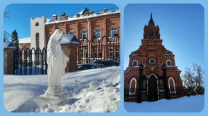 Зашли в Католическую церковь во Владимире. Не знали, что здесь есть католический храм.
