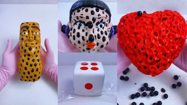 РЕЛАКСИРУЮЩАЯ ПОДБОРКА СО СЛАЙМАМИ 🧘 БРЕЙНРОТНЫЕ СЛАЙМЫ И ГУБКИ С ПРЫЩАМИ! РЕАКЦИЯ