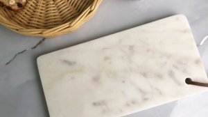 Сервировочная доска МАРБО КАРЭ, мрамор, 25х12 см, A93500160