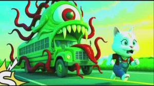 МУЛЬТИКИ: ШКОЛЬНЫЙ АВТОБУС‑ТАНЦОР vs ЛУНА‑МОНСТР — ВЕСЁЛЫЙ БАТТЛ под COFFIN DANCE!