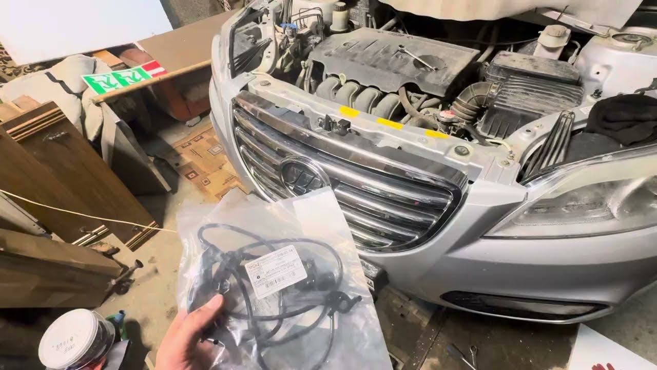 Замена датчика АБС (ABS) (передний левый) Лифан х60