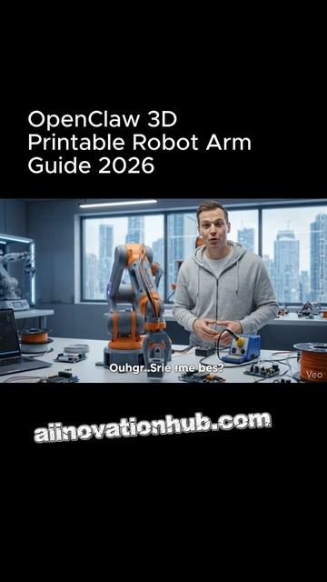 OpenClaw 3D Printable Robot Arm Guide 2026 смотреть онлайн