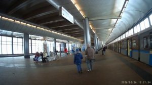 14 лыжный поход. Начало. снова Воробьёвы горы.