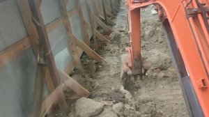 Когда некуда сложить грунт, а копать очень хочется 😄 #Hitachi Zaxis 30u