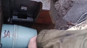 Работа артиллерии на Константиновском направлении.