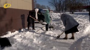 ЖИТЕЛИ ЖЕЛЕЗНОГОРСКОГО РАЙОНА ПРИНЯЛИ УЧАСТИЕ В СУББОТНИКЕ ПО УБОРКЕ СНЕГА
