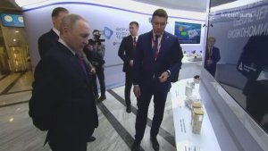 Владимир Путин принял участие в Форуме будущих технологий (ч.1)