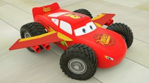 Изучаем фигуры - Самолёт Маккуин - Тачки 3 Замена дисков - Сборка шины (мультфильм)