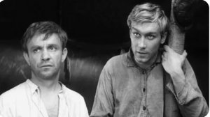 СЛУЖИЛИ ДВА ТОВАРИЩА, ГЕНИАЛЬНАЯ ИГРА АКТЕРА РОЛАН БЫКОВ , сцены из фильма Служили два товарищаБЫКОВ