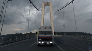 ЗАРАБАТЫВАЮ НА ПРИЦЕП и конвой  по России ... ЕТС 2 1.58